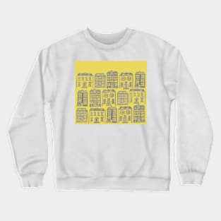 Home Sweet Home – Yellow and Grey Crewneck Sweatshirt